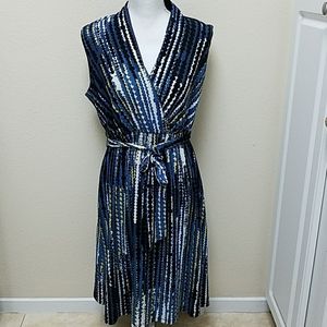 ALFANI SLEEVELESS DRESS